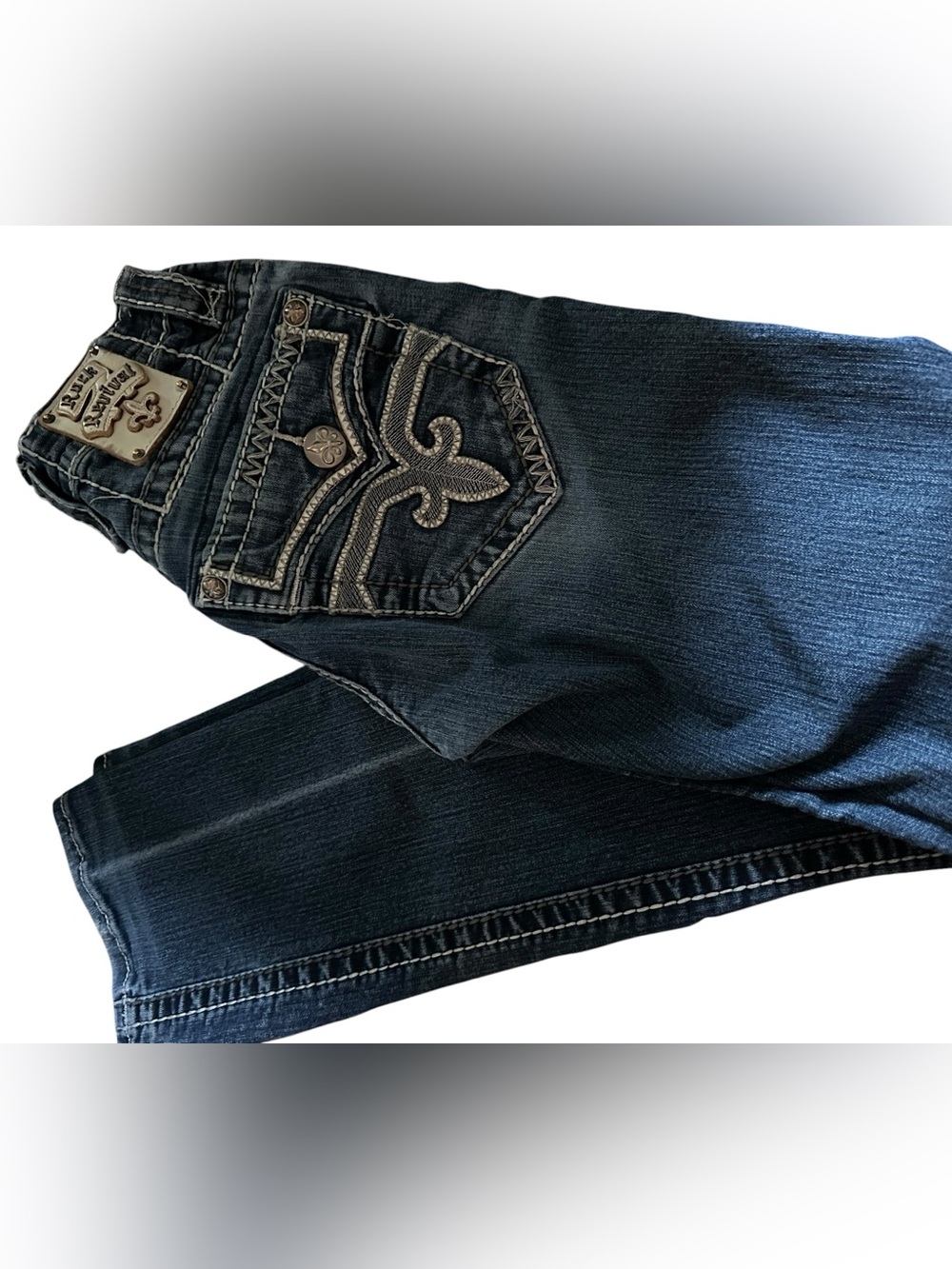 Rock Revival | Mens Prevo Slim Straight Jeans | 29 - Picture 5 of 5